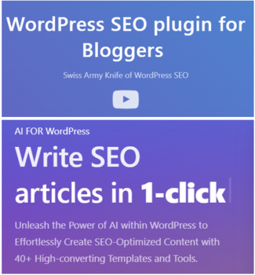 Rank Math SEO plugin for WordPress